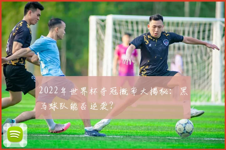 2022年世界杯夺冠概率大揭秘：黑马球队能否逆袭？