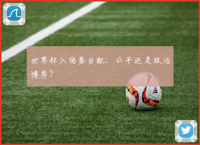 世界杯入场券分配：公平还是政治博弈？