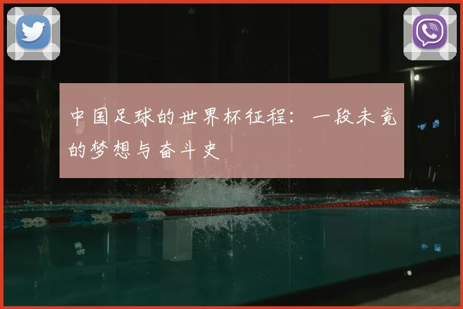 中国足球的世界杯征程:一段未竟的梦想与奋斗史